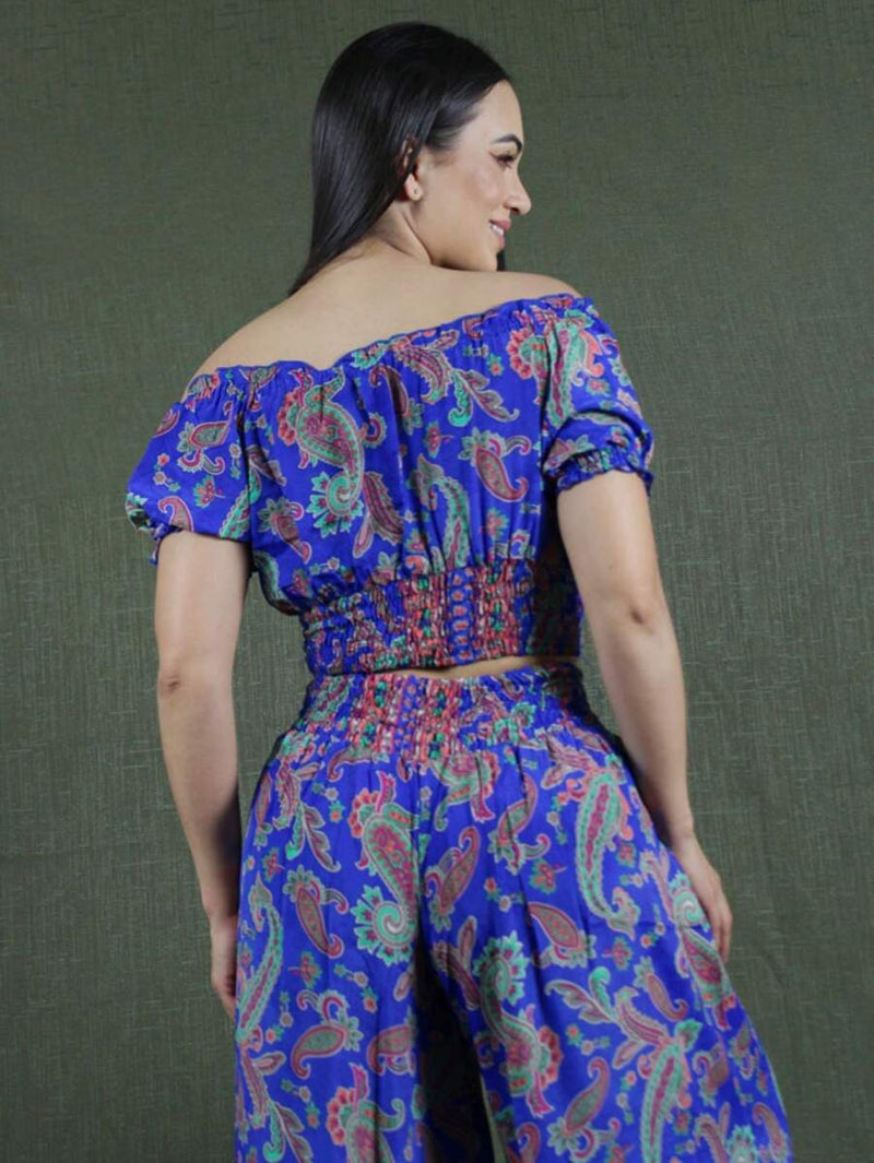 Conjunto Indiano Madamí -Estampa Mística em Paisley