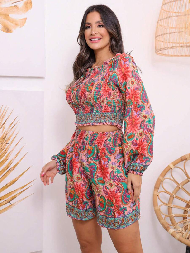 Conjunto Boho Luz das Cores