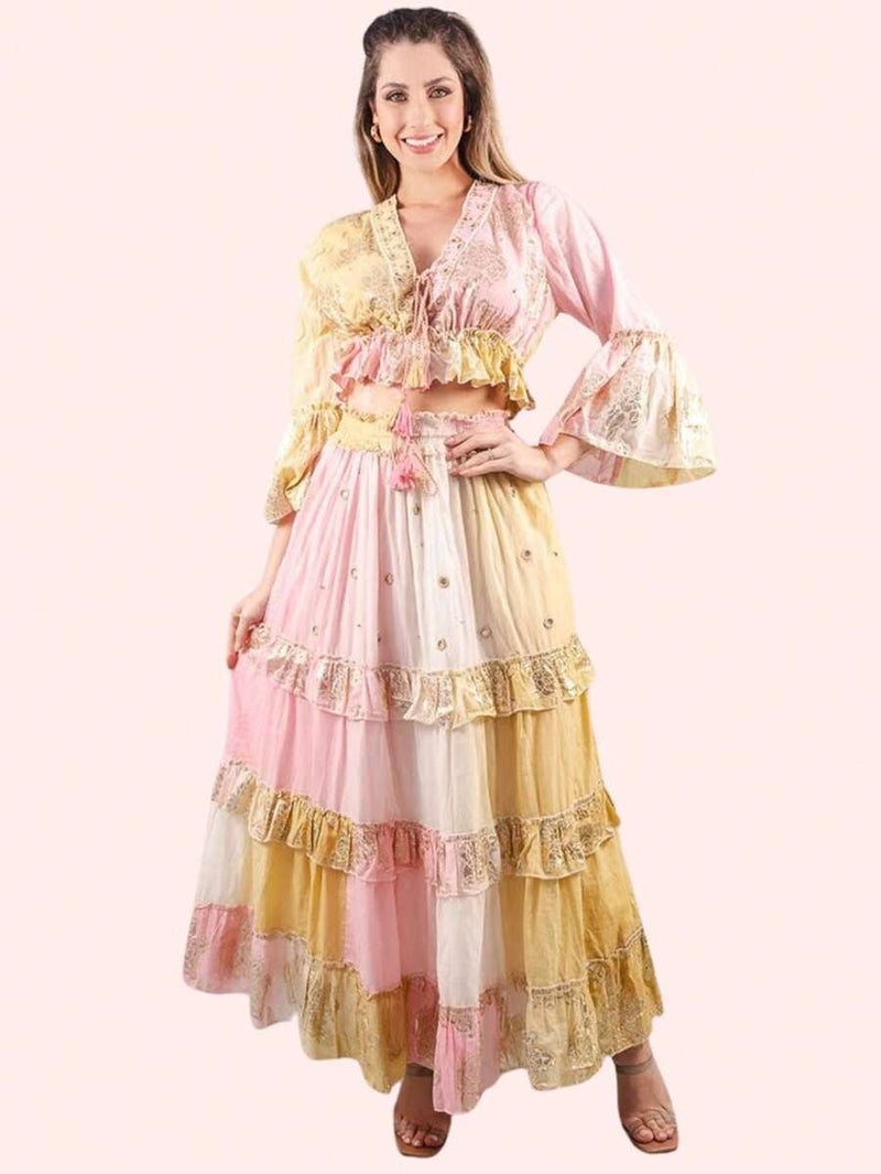 Conjunto Boho Celeste