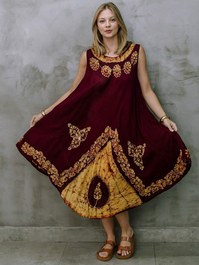 Vestido Raízes do Fogo