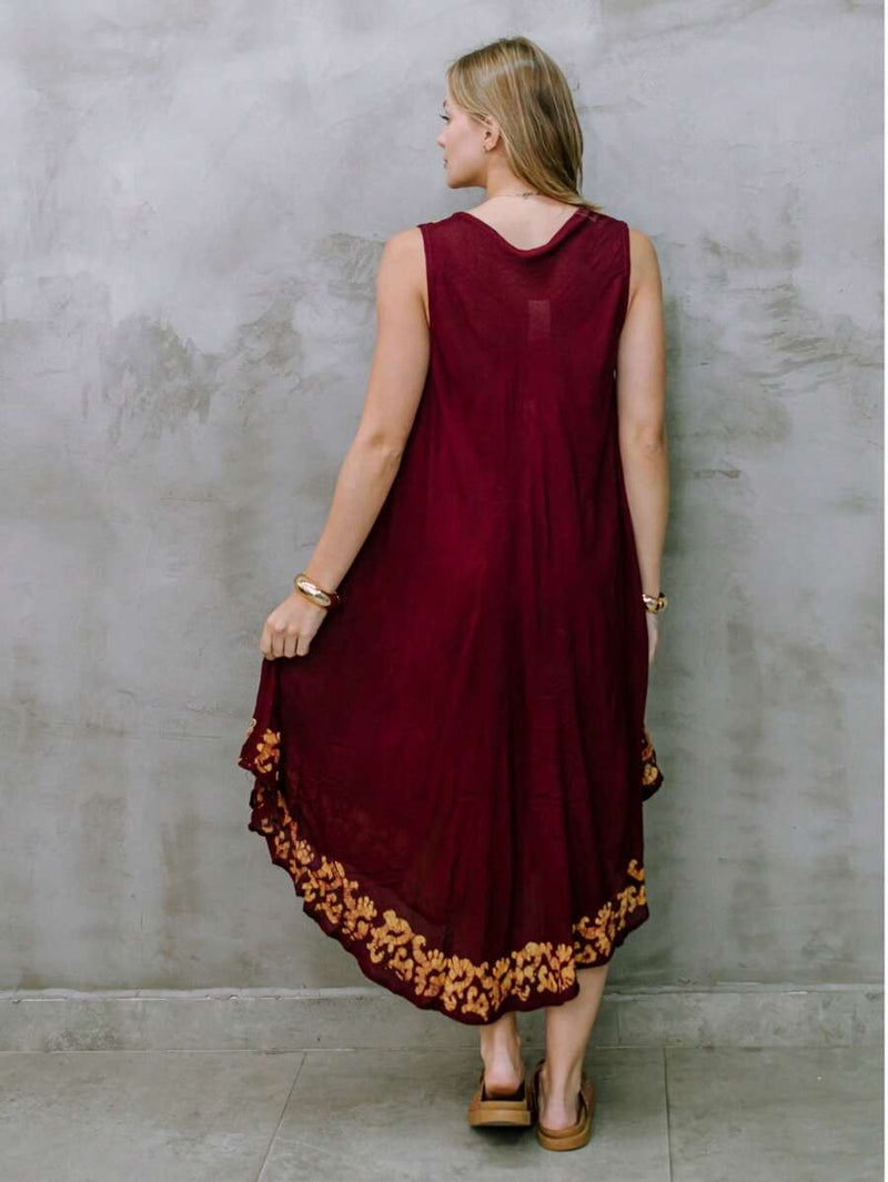 Vestido Raízes do Fogo