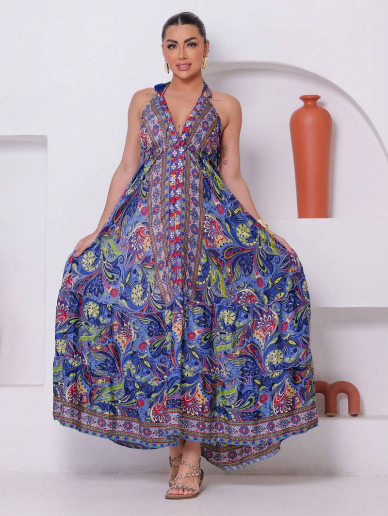 Vestido Deuses á dançar