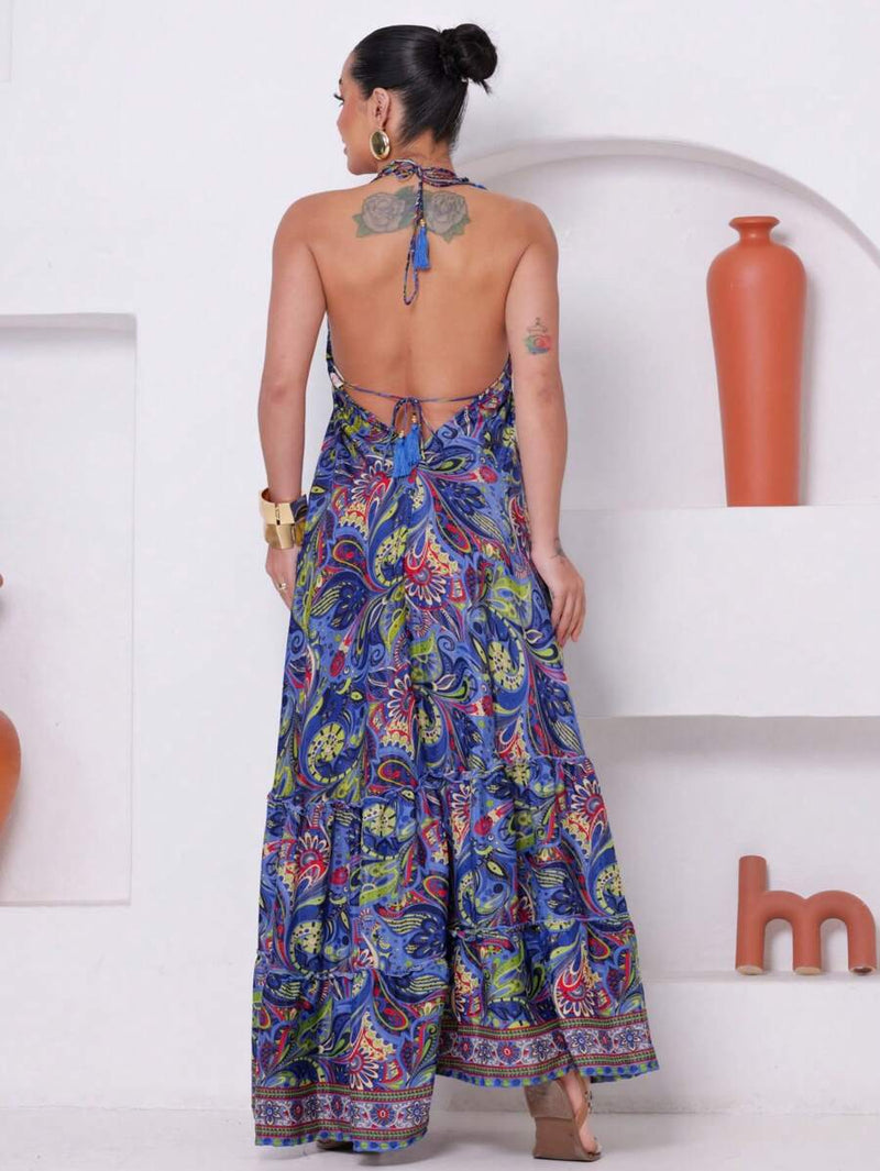 Vestido Deuses á dançar