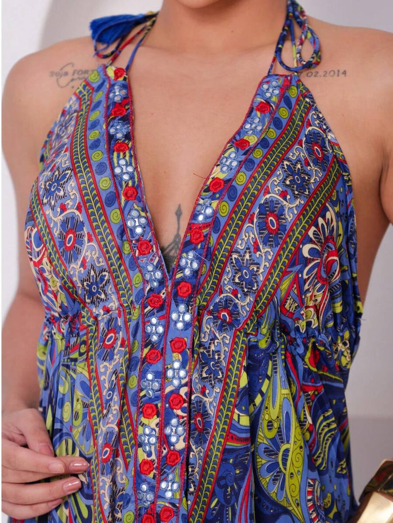Vestido Deuses á dançar