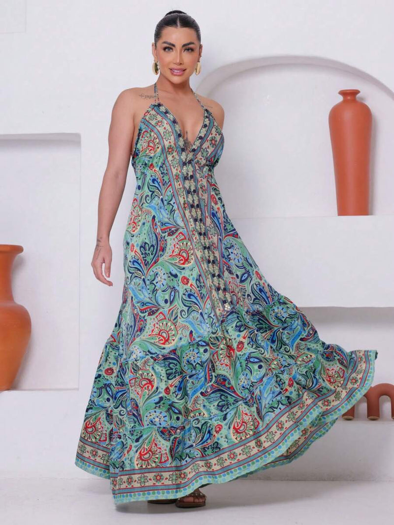 Vestido Deuses á dançar