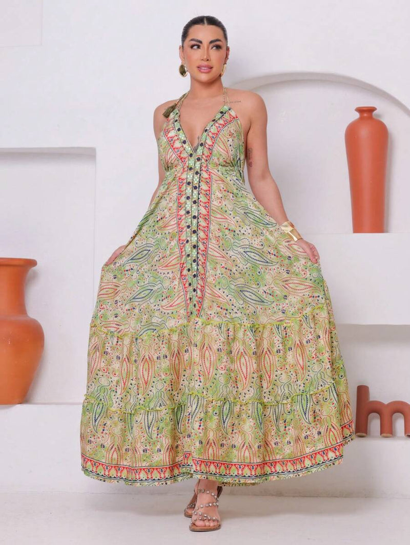 Vestido Deuses á dançar