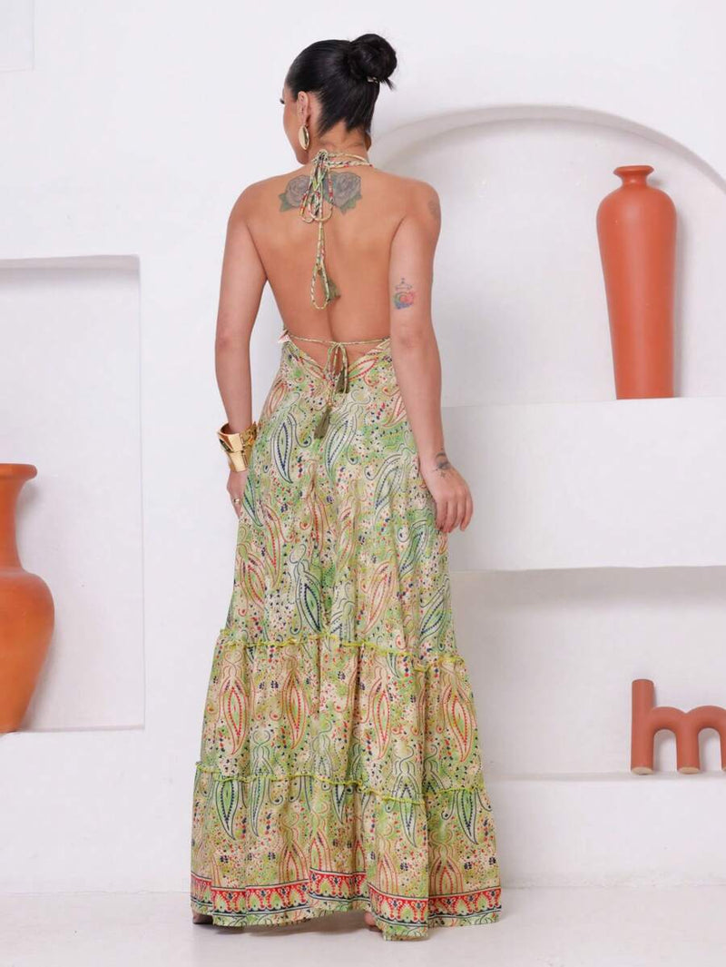 Vestido Deuses á dançar