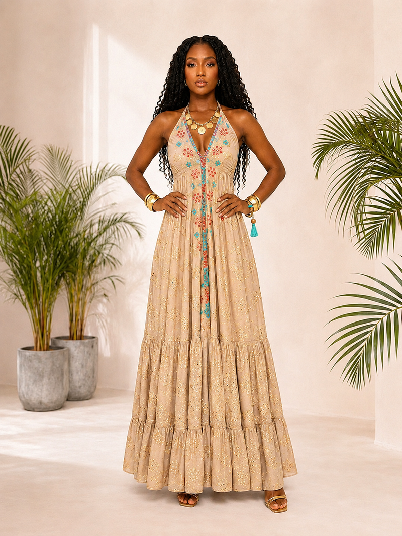Vestido  Brisa Celeste