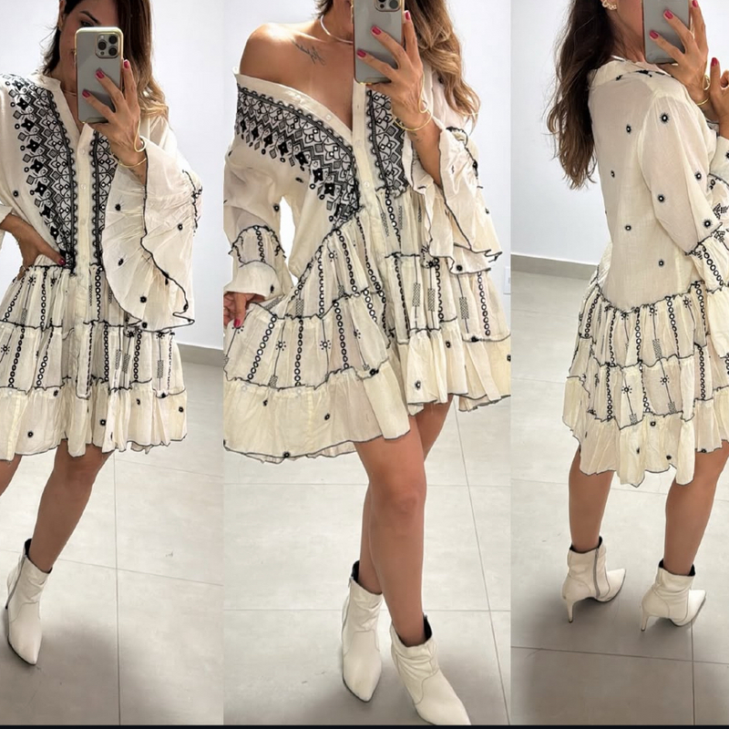 Vestido Boho Encanto Solar