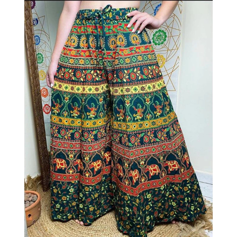 Calça  Pantalona Gayatri