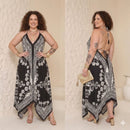Vestido Lenço Indiano